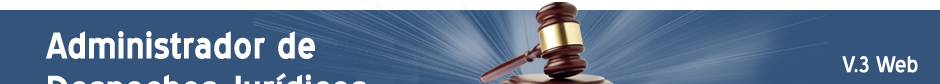 Administrador de Despachos Jurídicos V3 Web